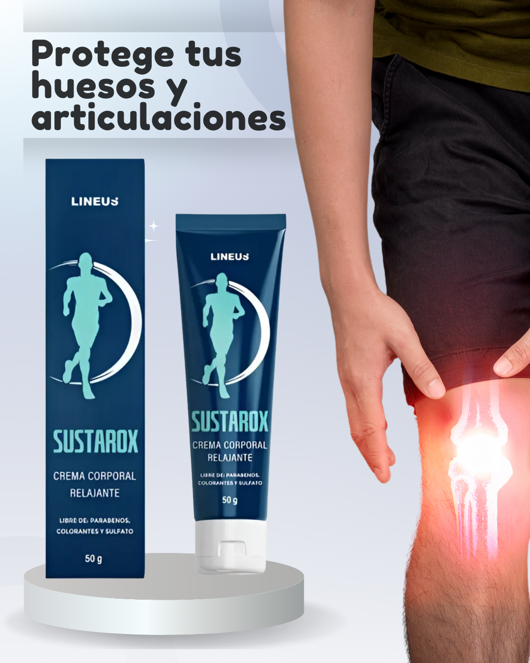 CREMA SUSTAROX - ALIVIO MUSCULAR Y ARTICULAR
